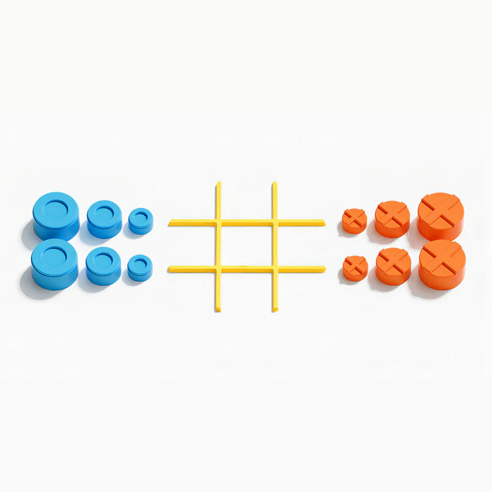 Unendliches Tic-Tac-Toe Bildungsspiel Denkspiel